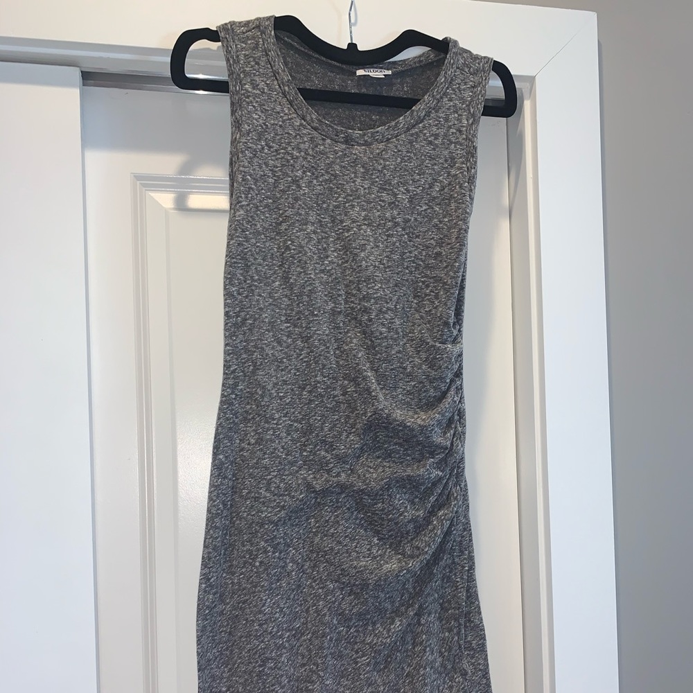 Tildon Heather Gray Tank Dress